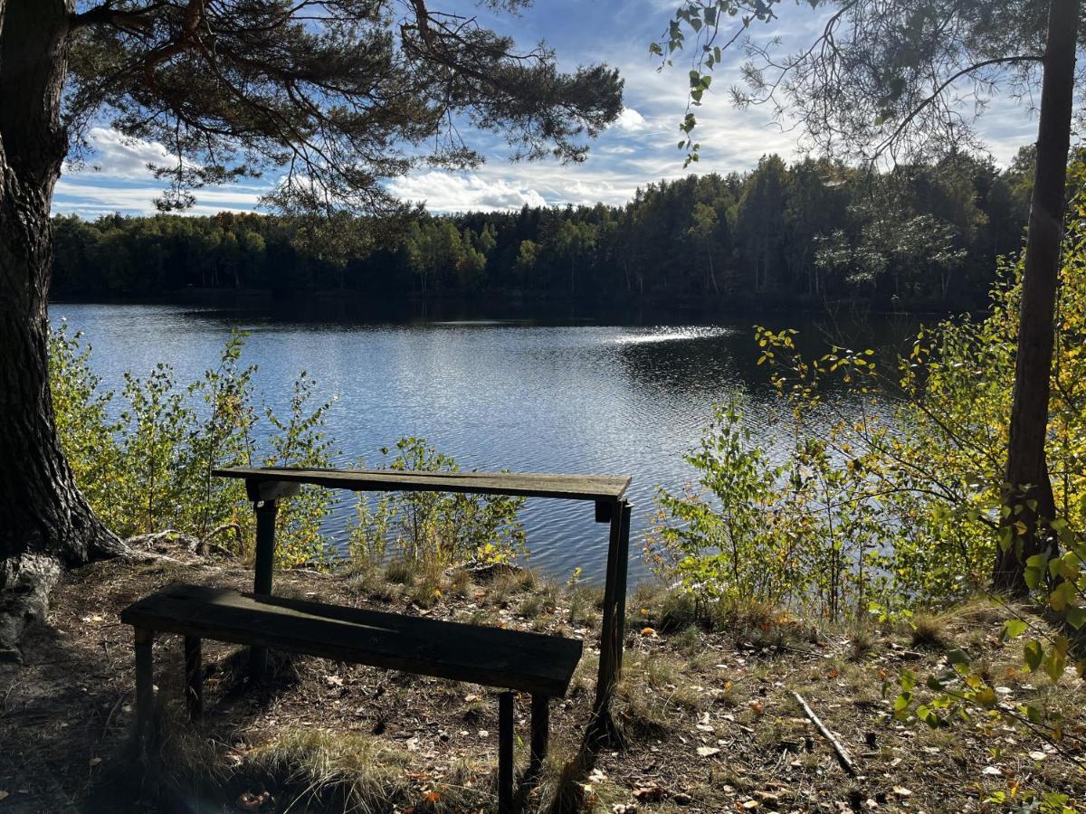 Ferienwohnung Am See Dillich - Ruhige Lage - Eigener Garten - Direkt Neben Einem Natursee Borken  Exterior foto